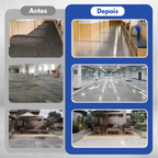 Louis Fórest: Revestimento de Piso Epóxi com Acabamento de Mármore de Alto Brilho 🔥Estoque Limitado🔥