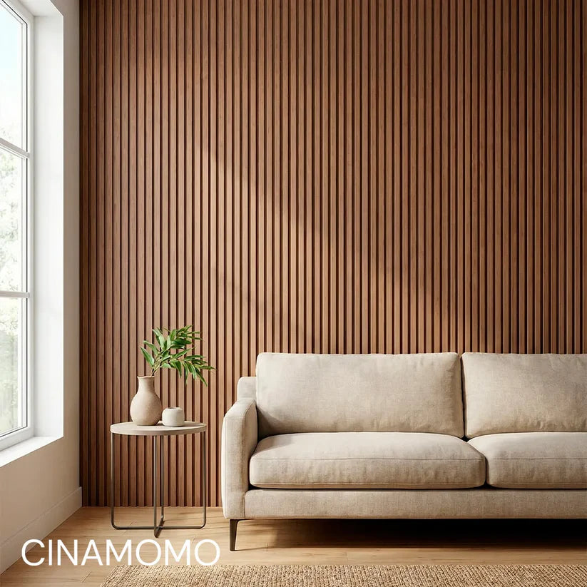 Painel de Ripa Laminado Autocolante Auréon - Sofisticação e Conforto em Cada Detalhe 🔥Queima de Estoque🔥